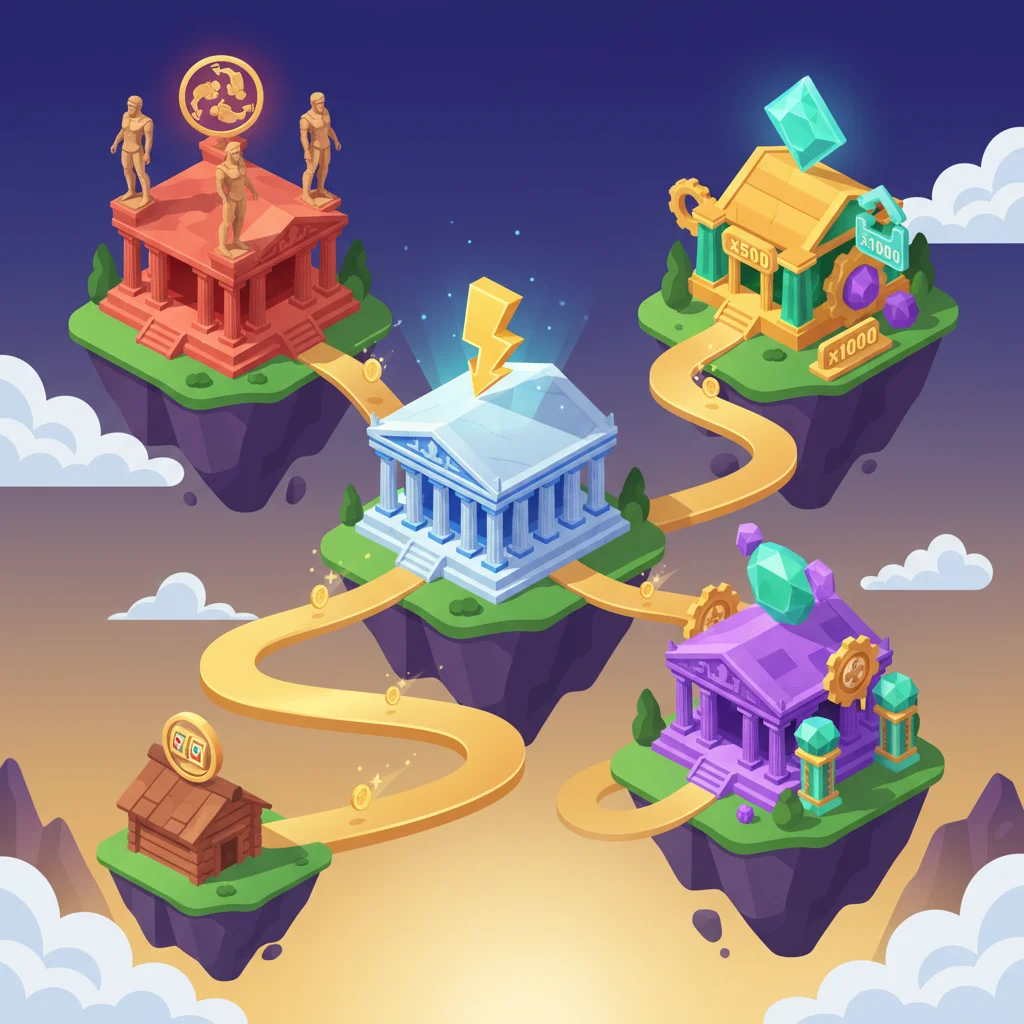 Beste Götter-Slots 2026: Zeus, Gates of Olympus, Rise of Olympus & mehr im Überblick für deutsche Spieler mid image