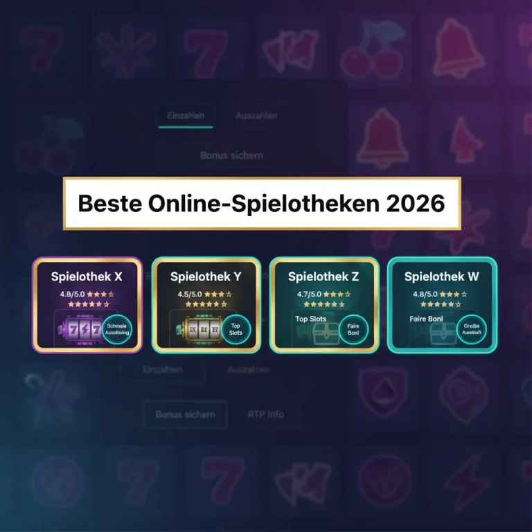 Beste deutschen Online-Spielotheken 2026: Wo deutsche Spieler wirklich fair zocken